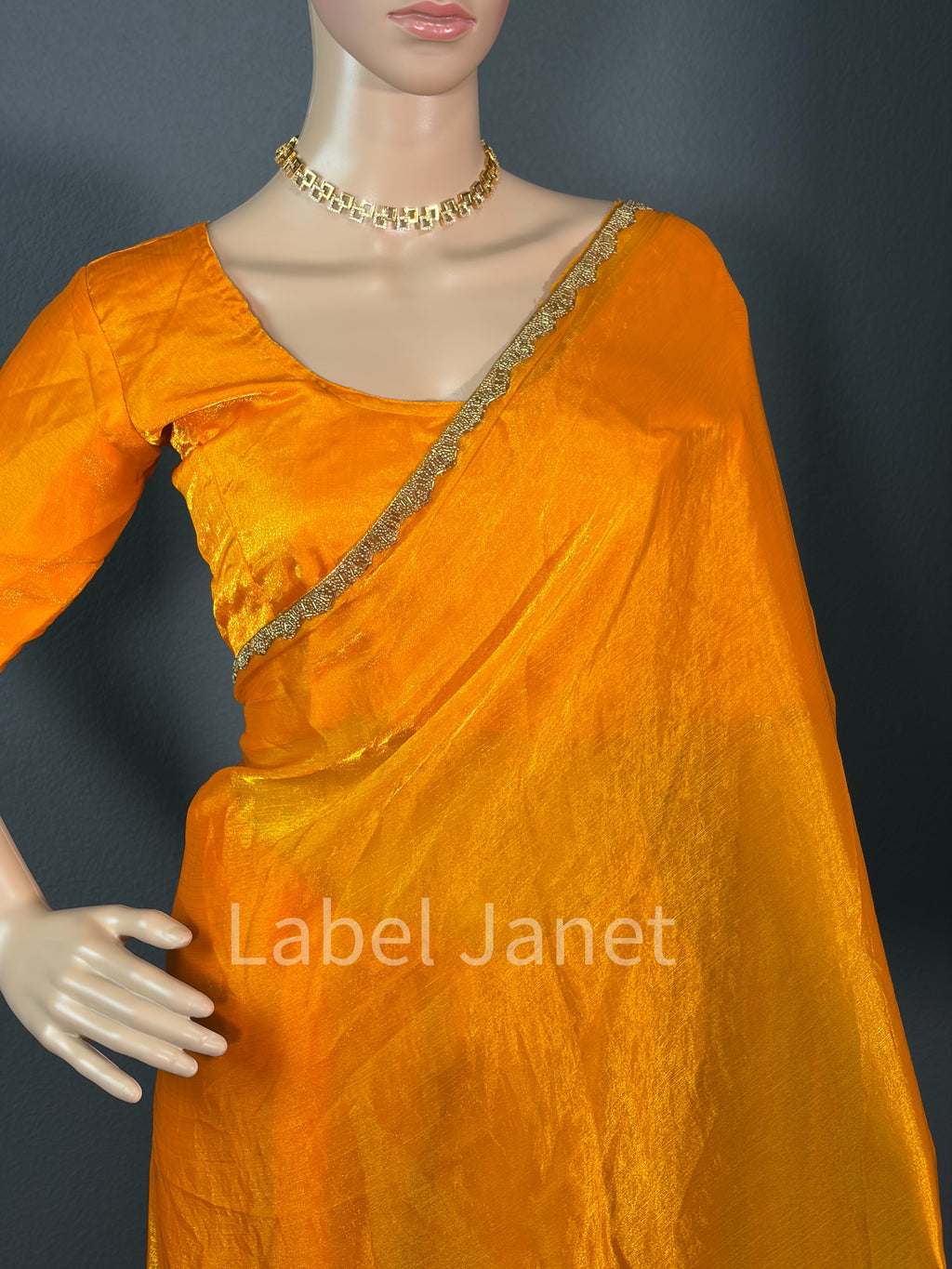 Yellow Charm - Plain Space silk