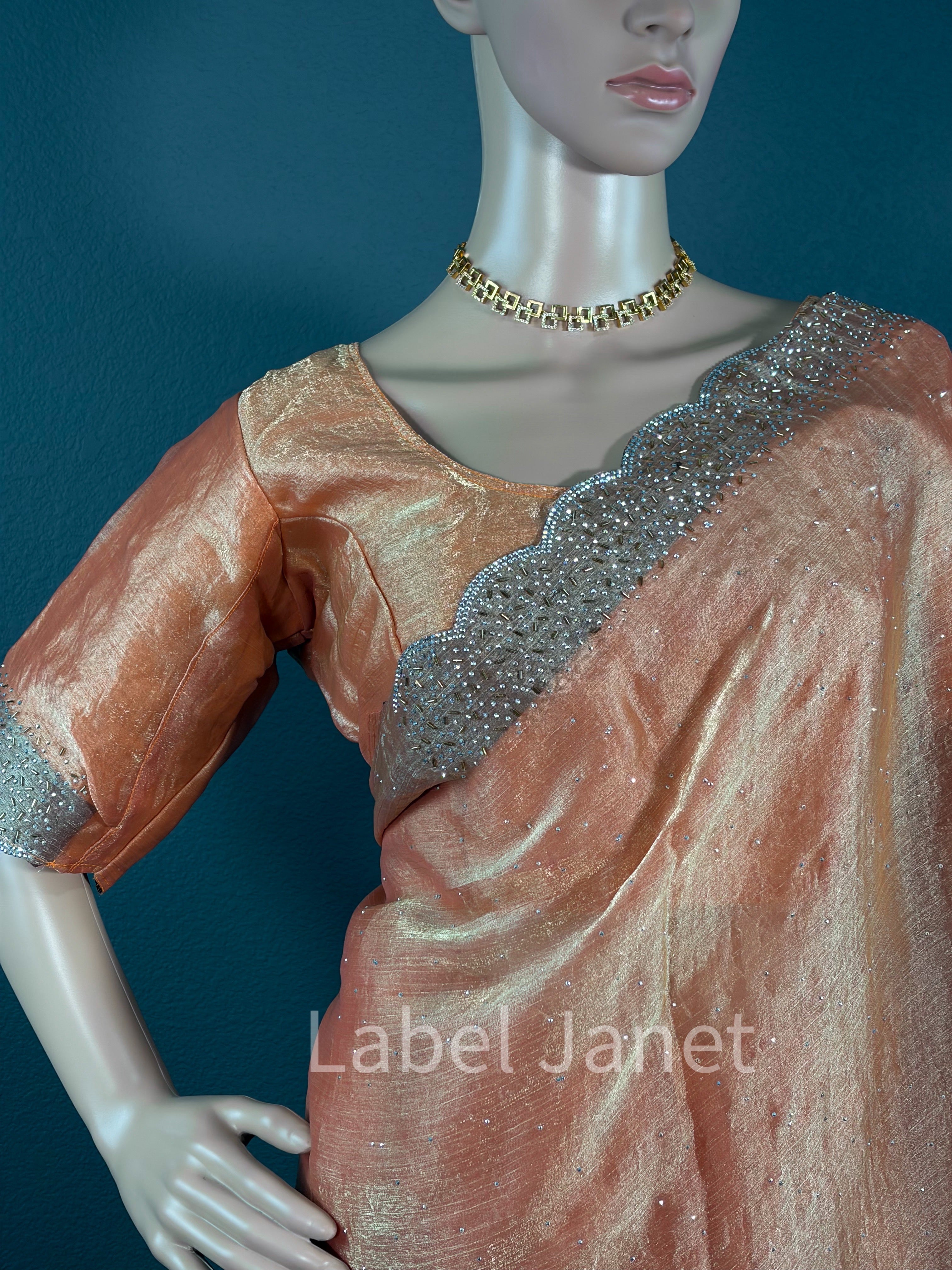 Peach Diamond Mist - Stone Space Silk