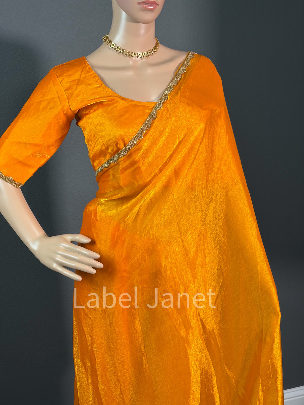 Yellow Charm - Plain Space silk