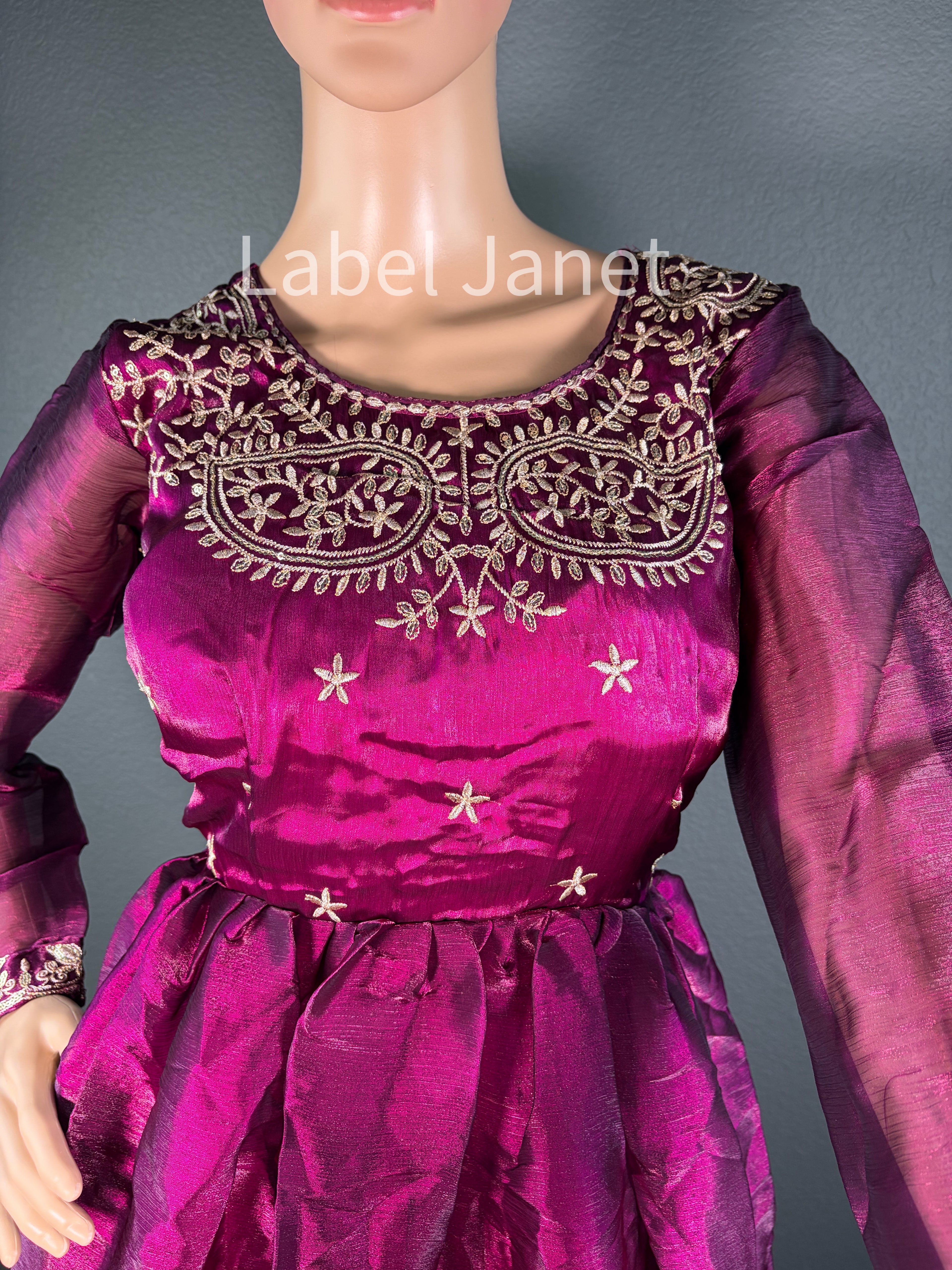 Maroon Dream - Anarkali gown for women (M up toL)