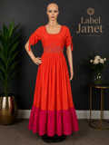 Coral Candy - Dual Shaded Cotton Maxi (L up to XL)