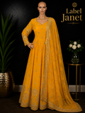 Sunflower - Yellow Anarkali Gown for women (L up to XL)