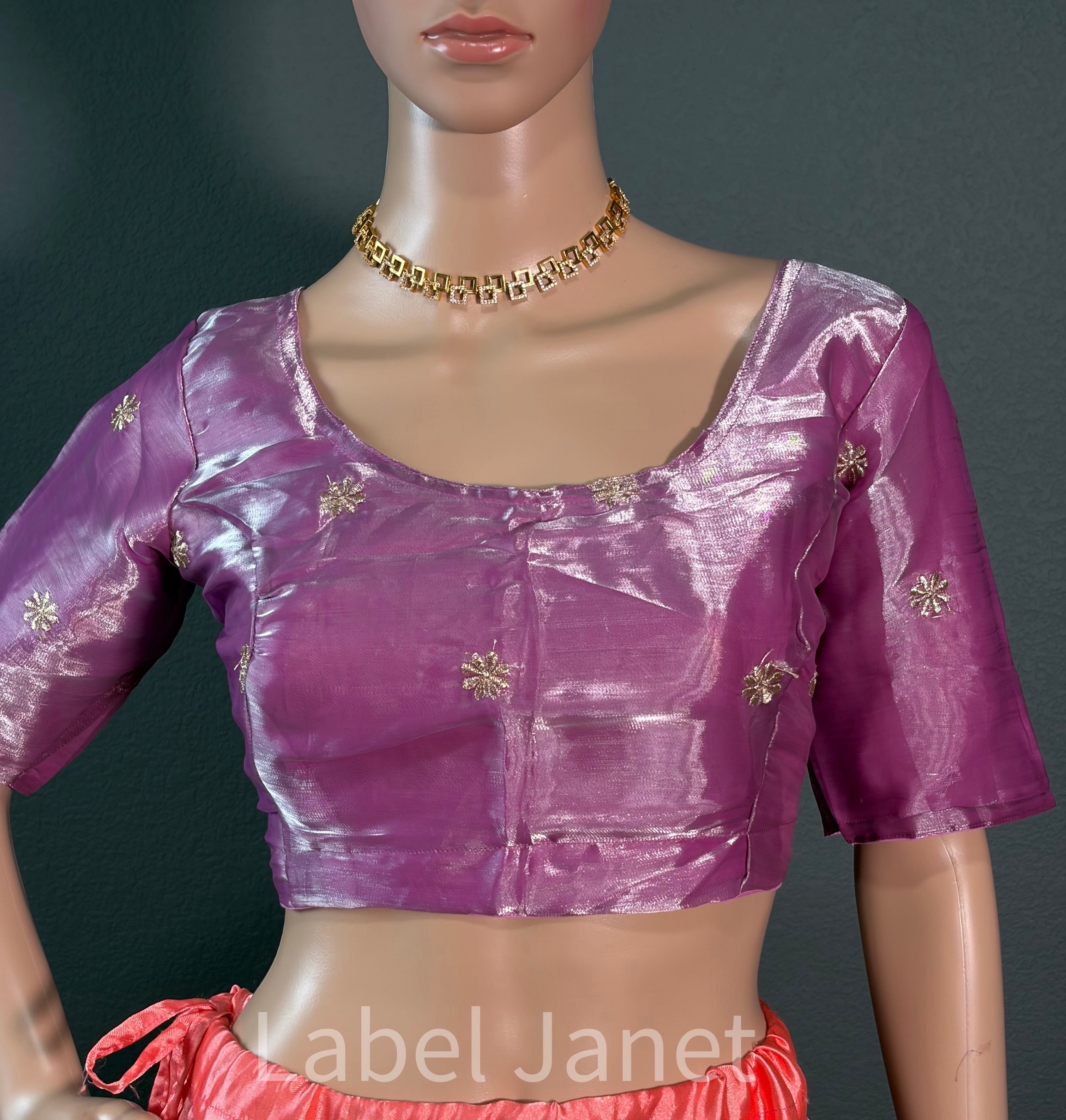 Soft Lilac Stiletto - Party wear jimmy choo saree