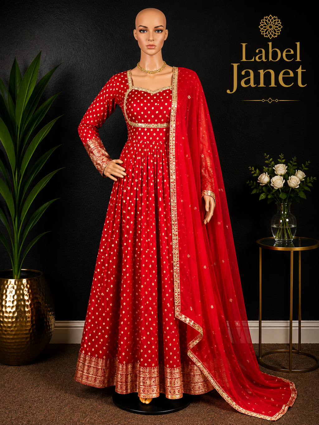 Royal Rani - Anarkali Salwar Kameez for women (M up to L)