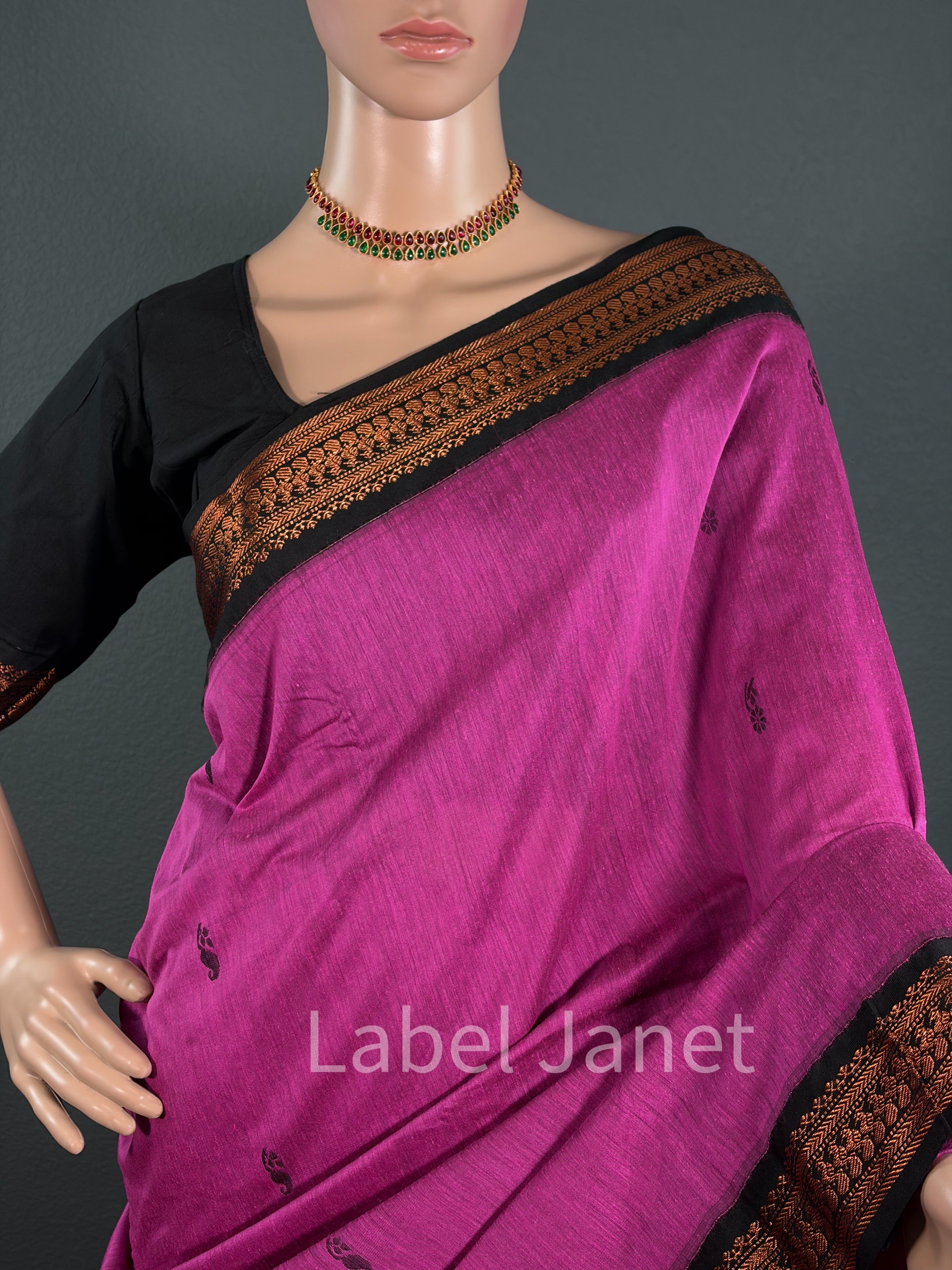 Kalyani Summer Glow - Kalyani cotton saree with blouse