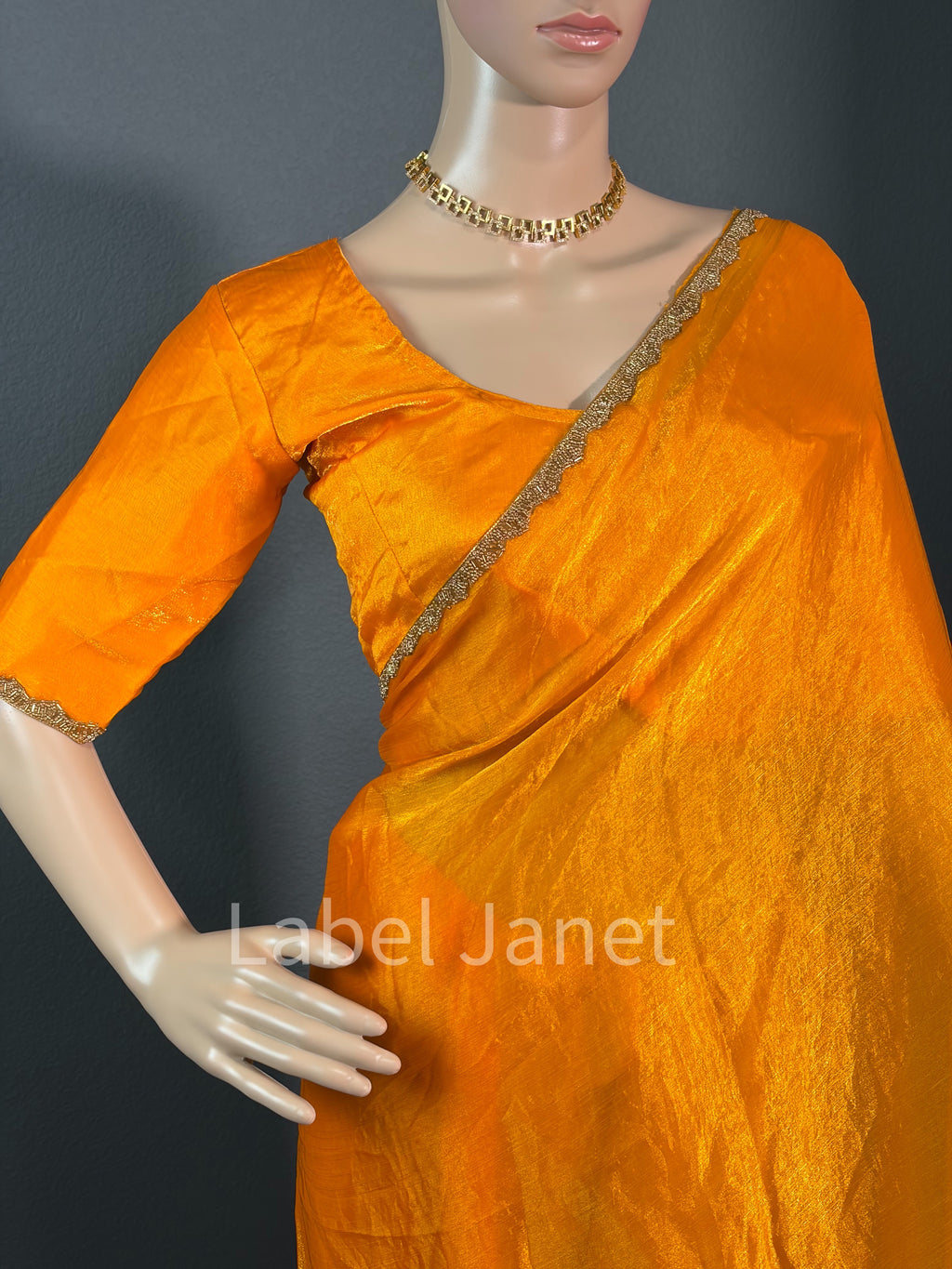 Yellow Charm - Plain Space silk