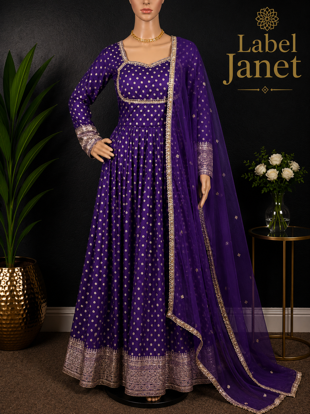 Neelambari - Anarkali Salwar Kameez for women (L up to XL)