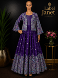 Purplia - Anarkali gown for women (XL-42")