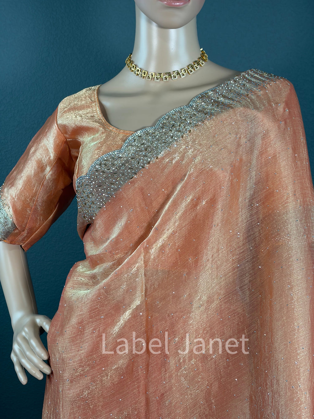 Peach Diamond Mist - Stone Space Silk