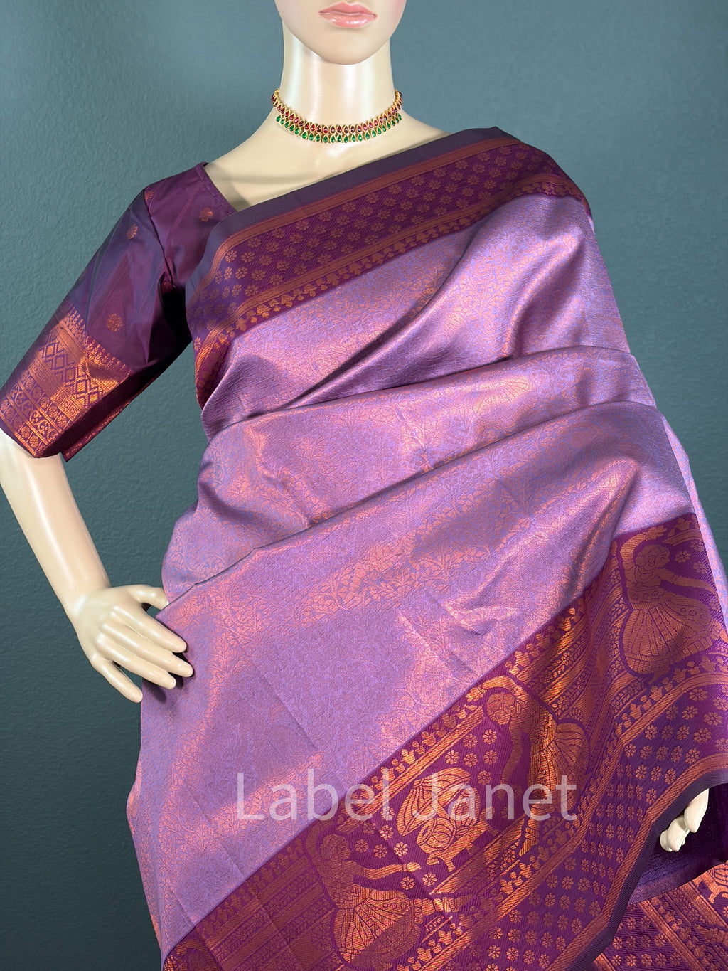 Purple Elampillai Naatiyam Pattu
