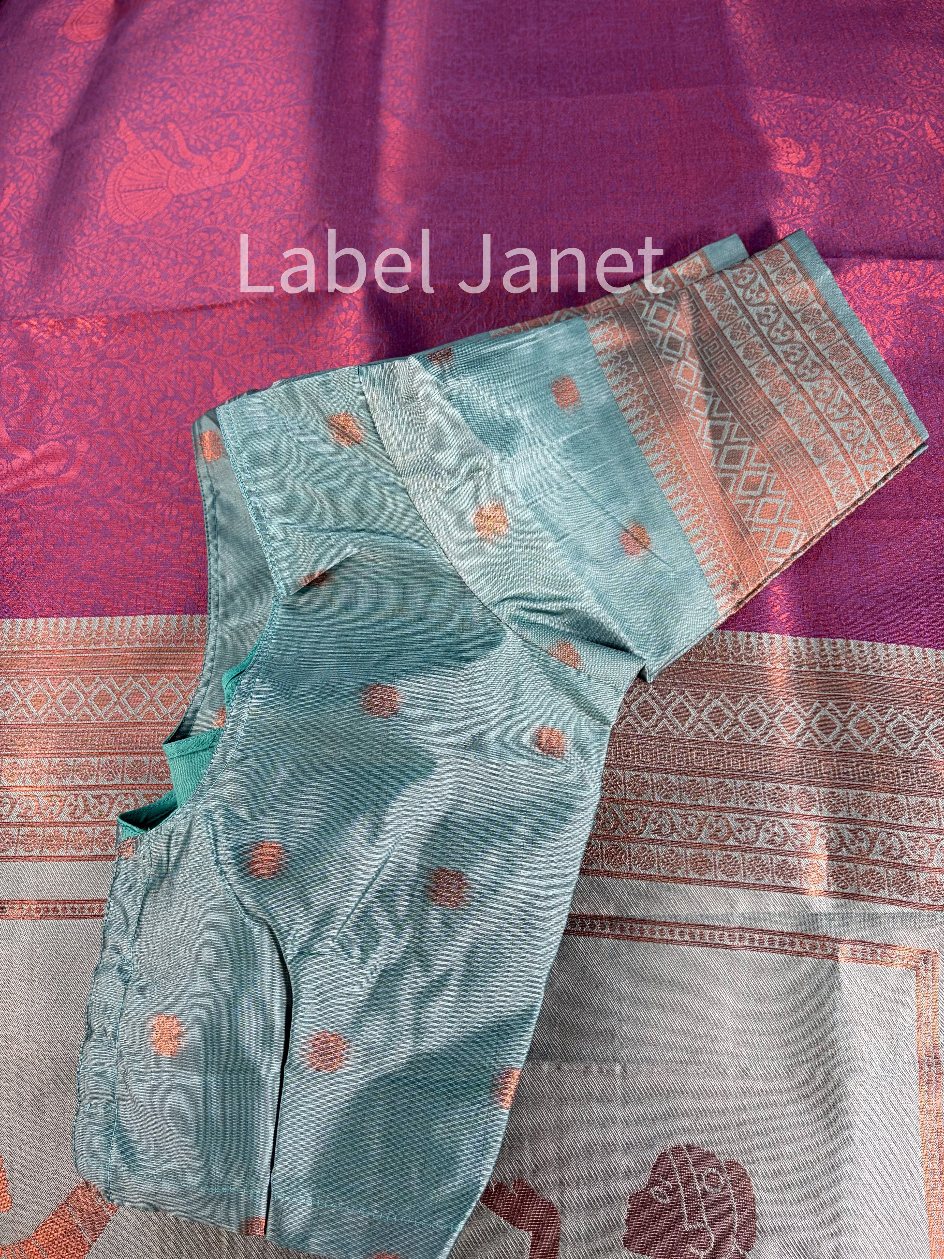 Elampillai Naatiyam Silk Saree with Stitched Blouse | Easy Wear