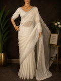Cloud Nine Ivory Look - Designer saree