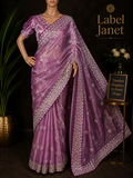 Lavender Dream - Party wear jimmy choo saree