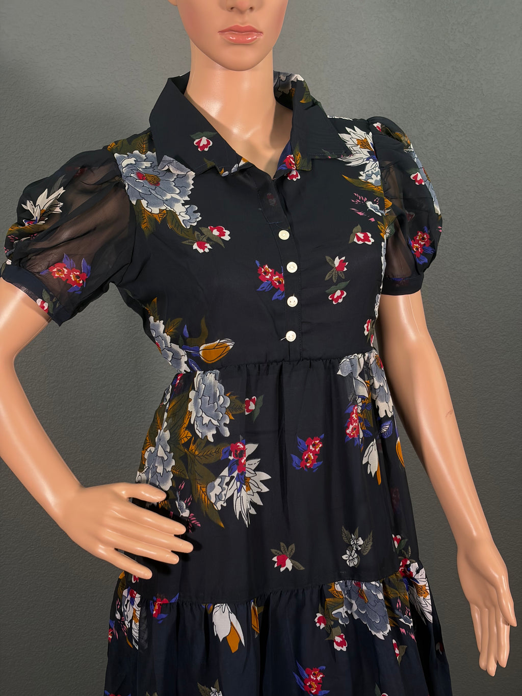 Moonlit Garden - Summer Maxi Dress (M up to L)