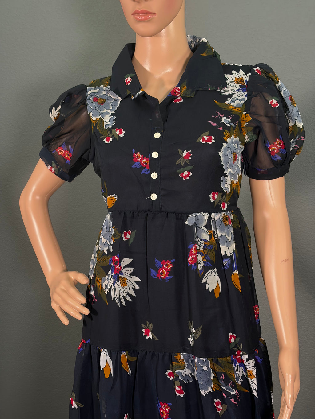 Moonlit Garden - Summer Maxi Dress (M up to L)