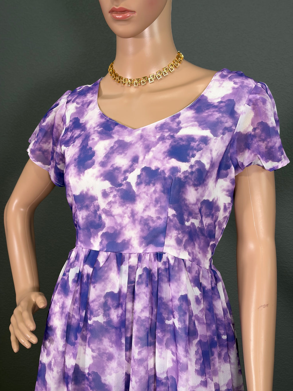 Lavender Daydream - Long Maxi dress for women (M up to L)