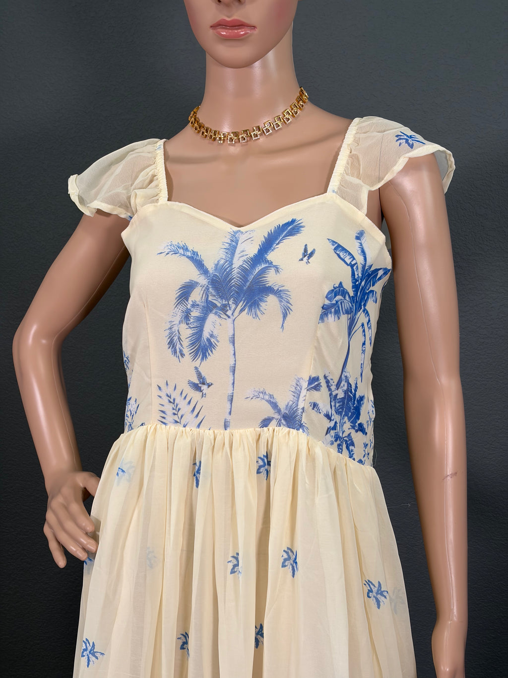 Coastal Coconut Dream - Pretty Beach style Maxi (L up to XL)