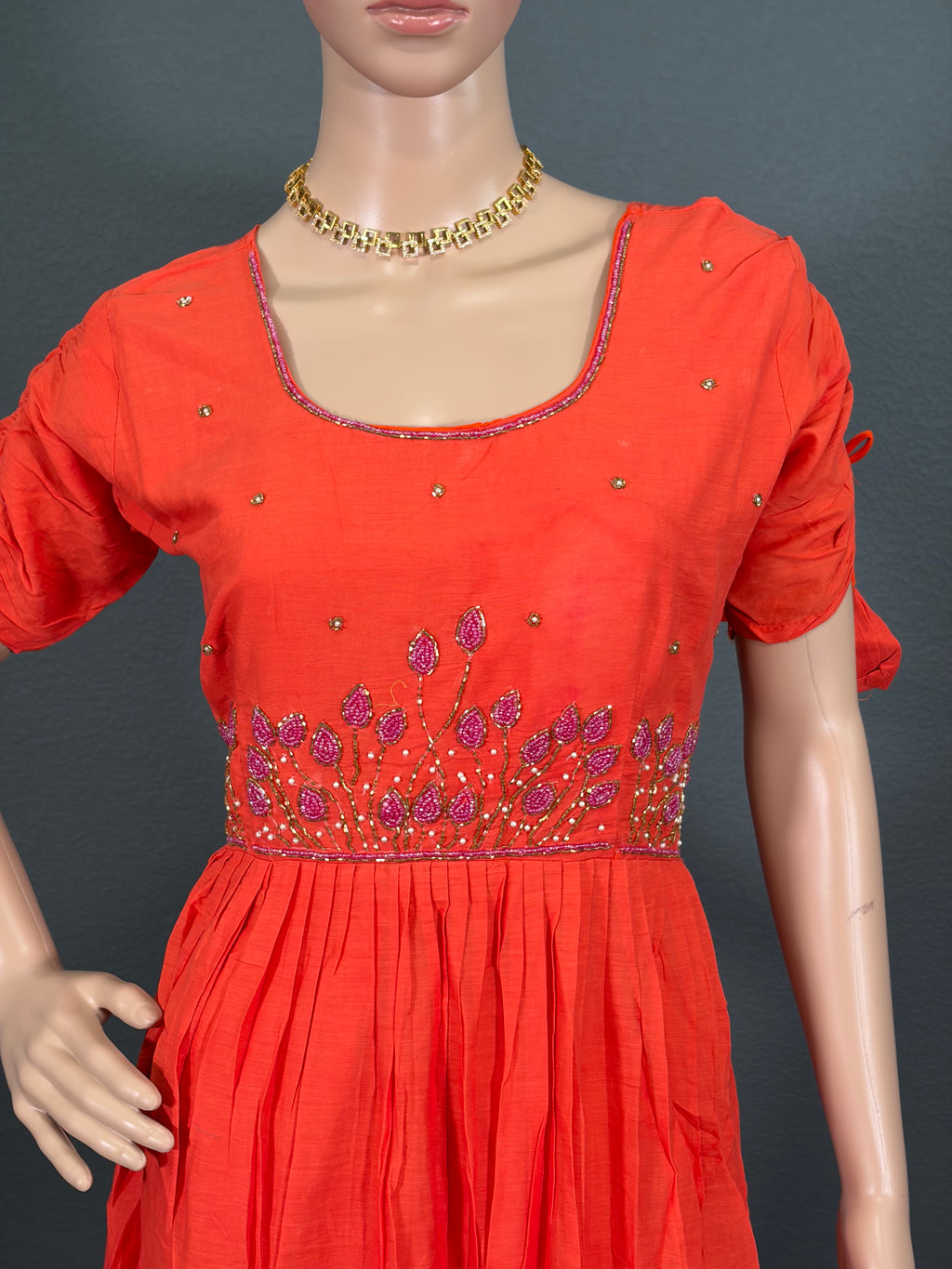 Coral Candy - Dual Shaded Cotton Maxi (L up to XL)