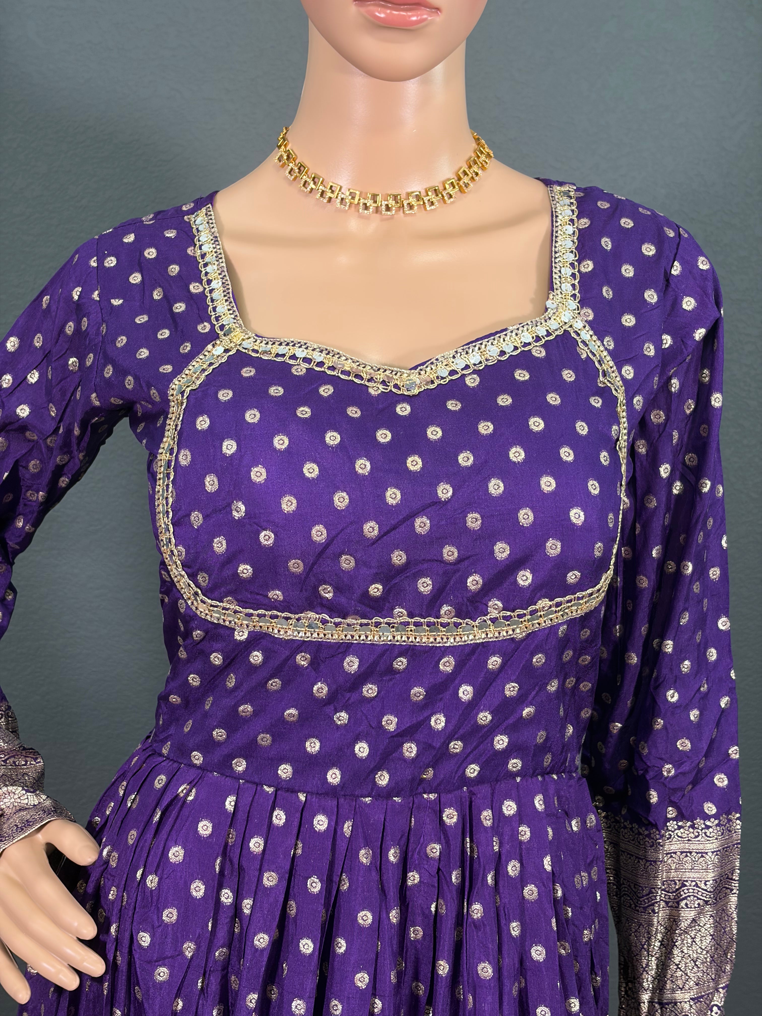 Neelambari - Anarkali Salwar Kameez for women (L up to XL)