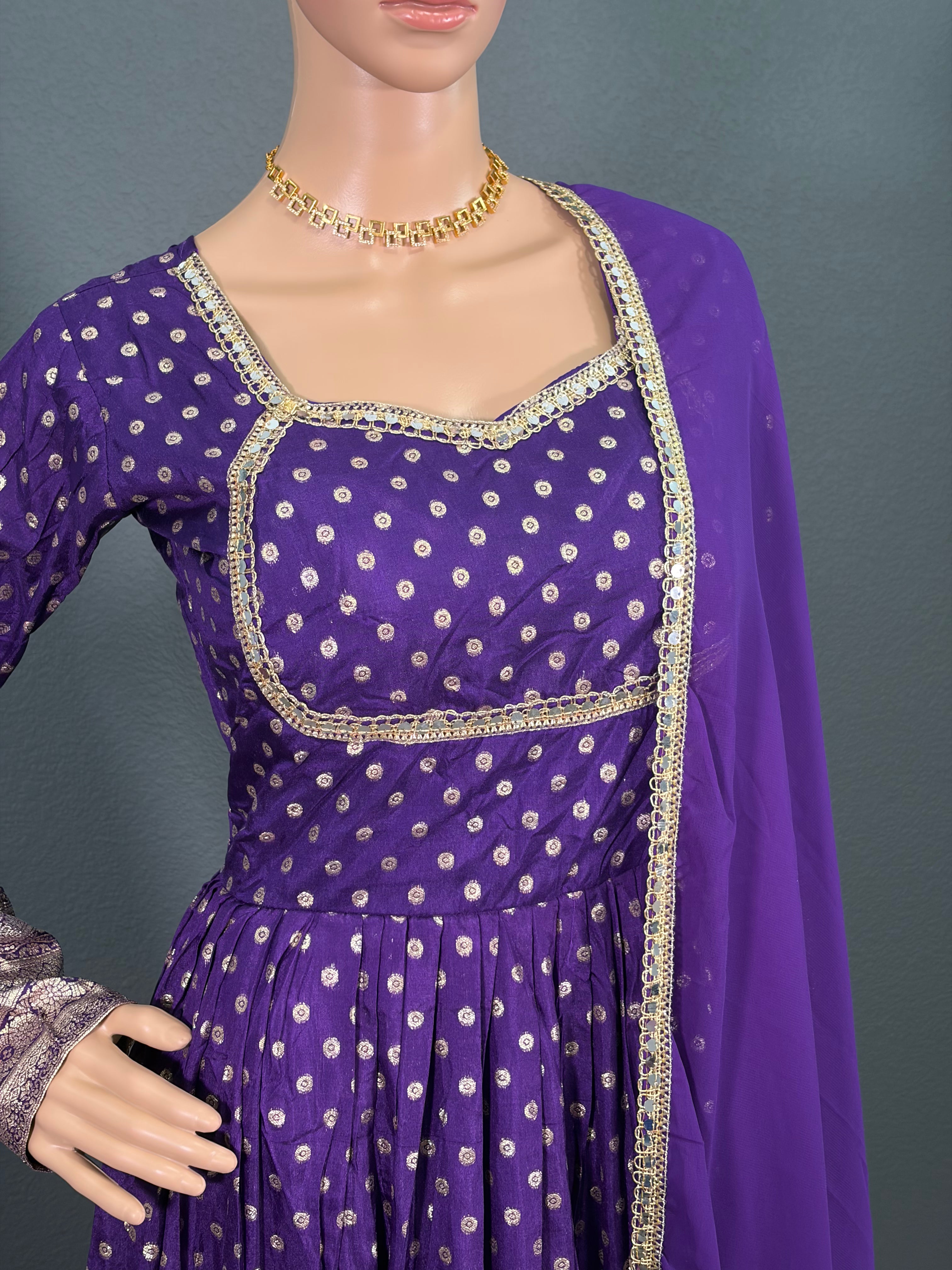 Neelambari - Anarkali Salwar Kameez for women (L up to XL)