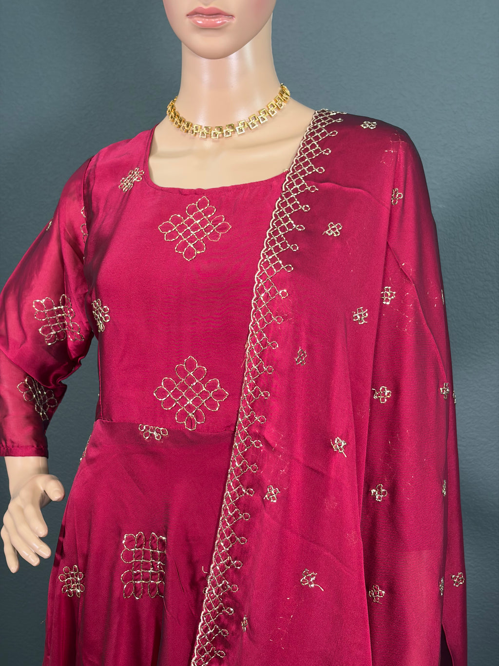 Rangoli Salwar - Anarkali Gown for women,(M up to L)