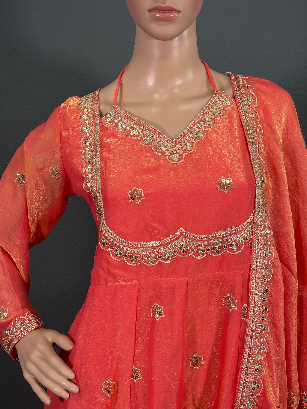 Mango Mohini - Long Anarkali Gown for women (XL - 42")