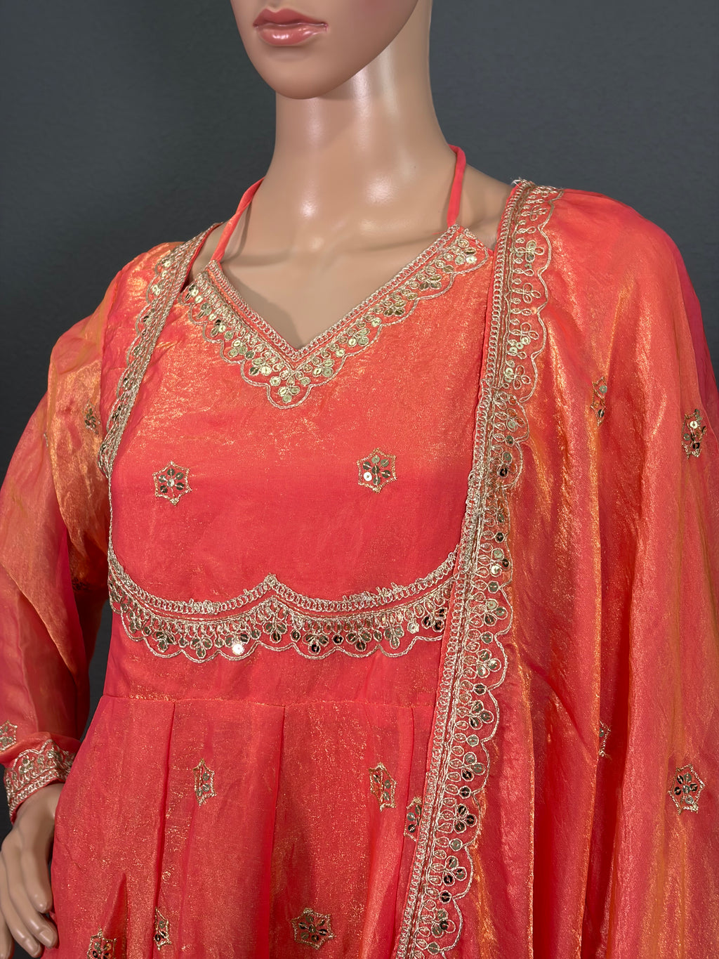 Mango Mohini - Long Anarkali Gown for women (XL - 42")