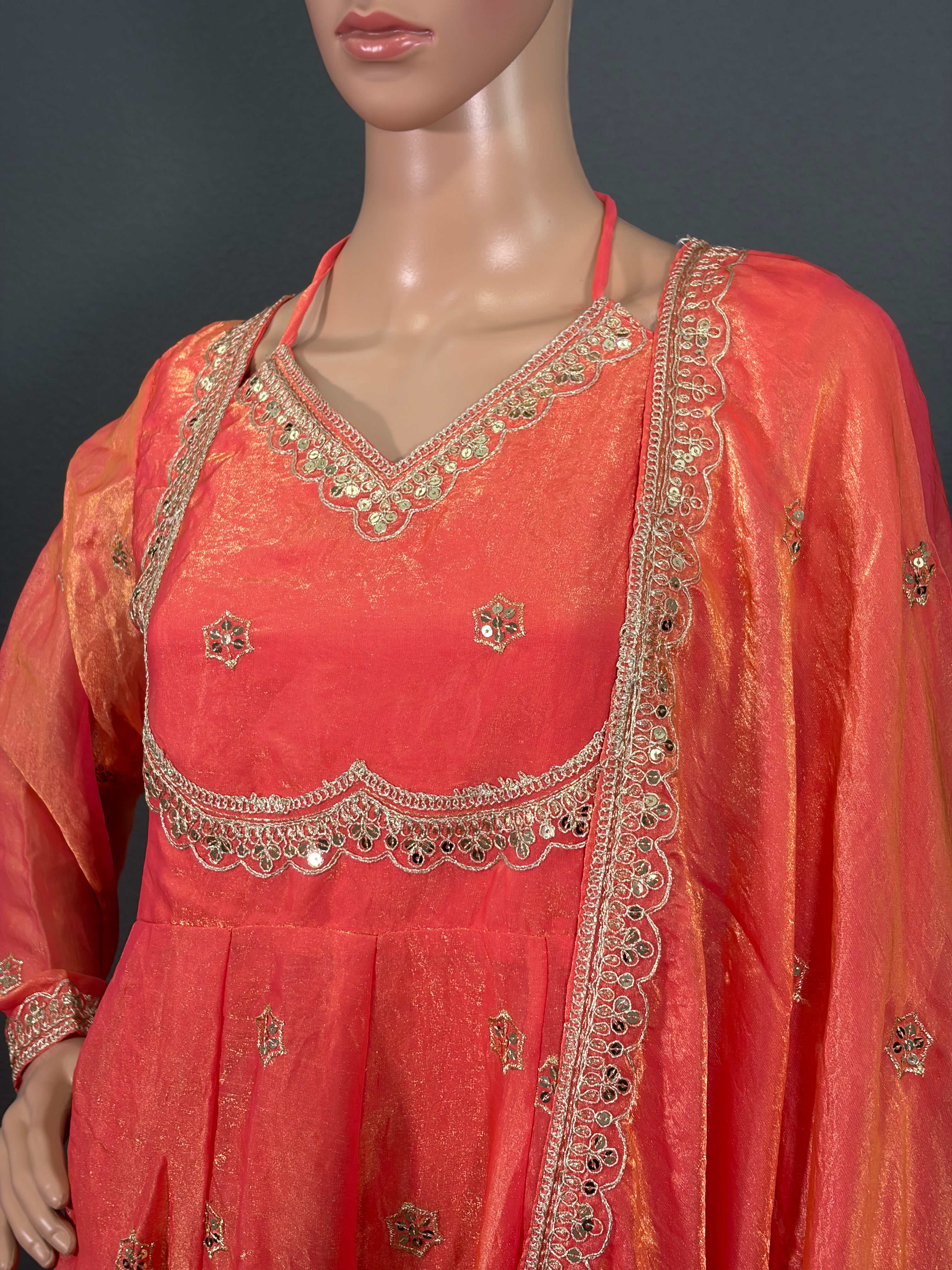 Mango Mohini - Long Anarkali Gown for women (XL - 42")