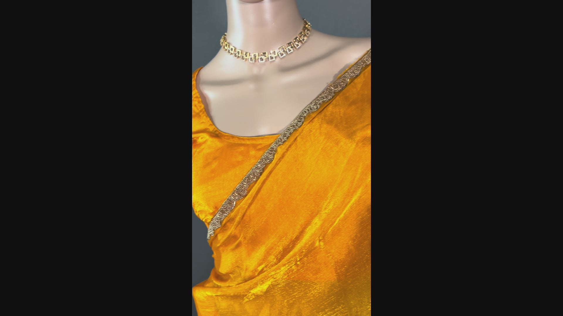 Yellow Charm - Plain Space silk