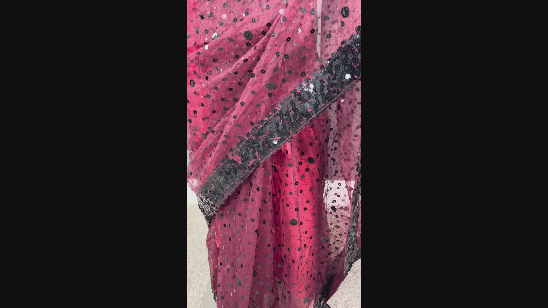Red Alert Disco Queen - Party wear saree