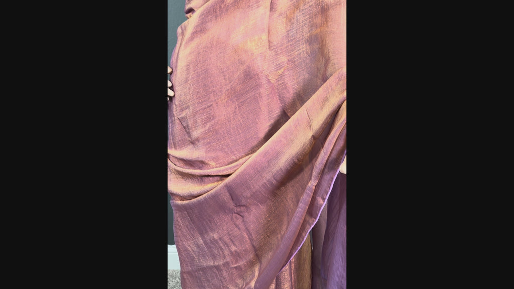 Rose Quartz Elegance - Plain Space silk