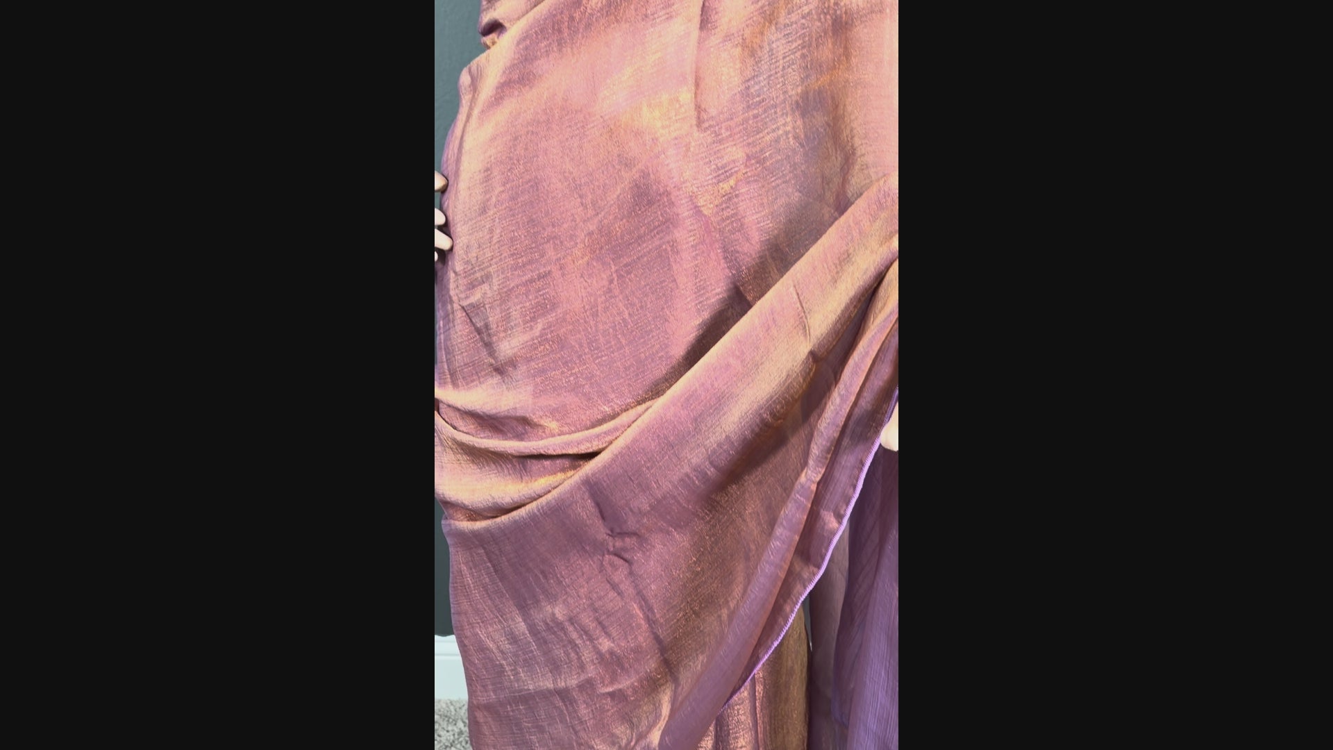 Rose Quartz Elegance - Plain Space silk