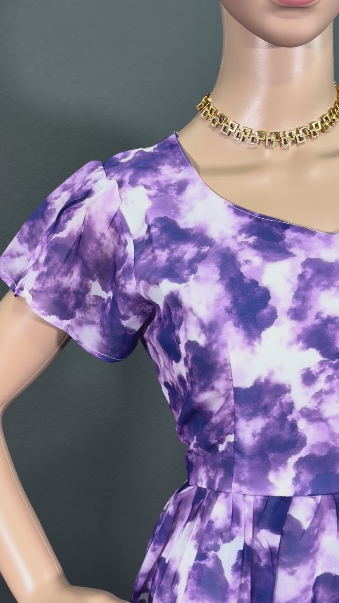 Lavender Daydream - Long Maxi dress for women (M up to L)