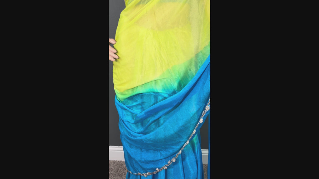 Sun and Sea Diva - Party wear saree